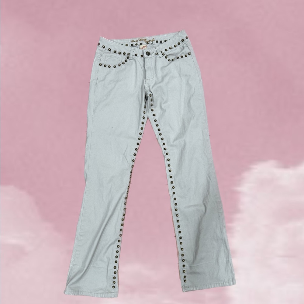 Y2K Heat Wave Vintage Embellished Pants